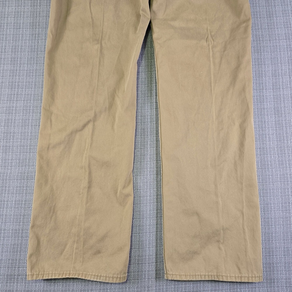 Polo Ralph Lauren 650 Straight Leg Pants Mens 36x34 Sand 5-Pocket Twill Classic - Picture 7 of 16